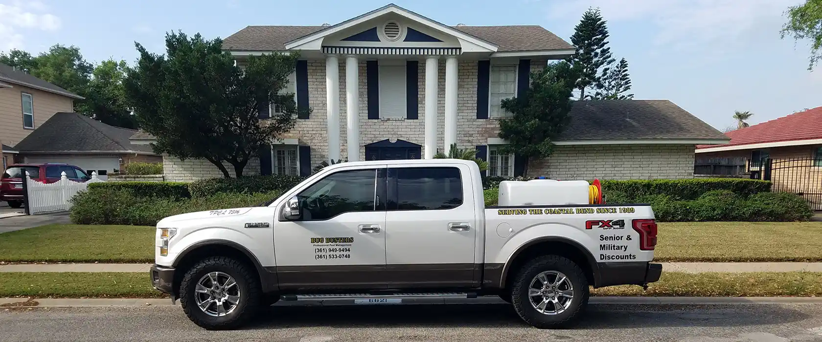 bug buster truck